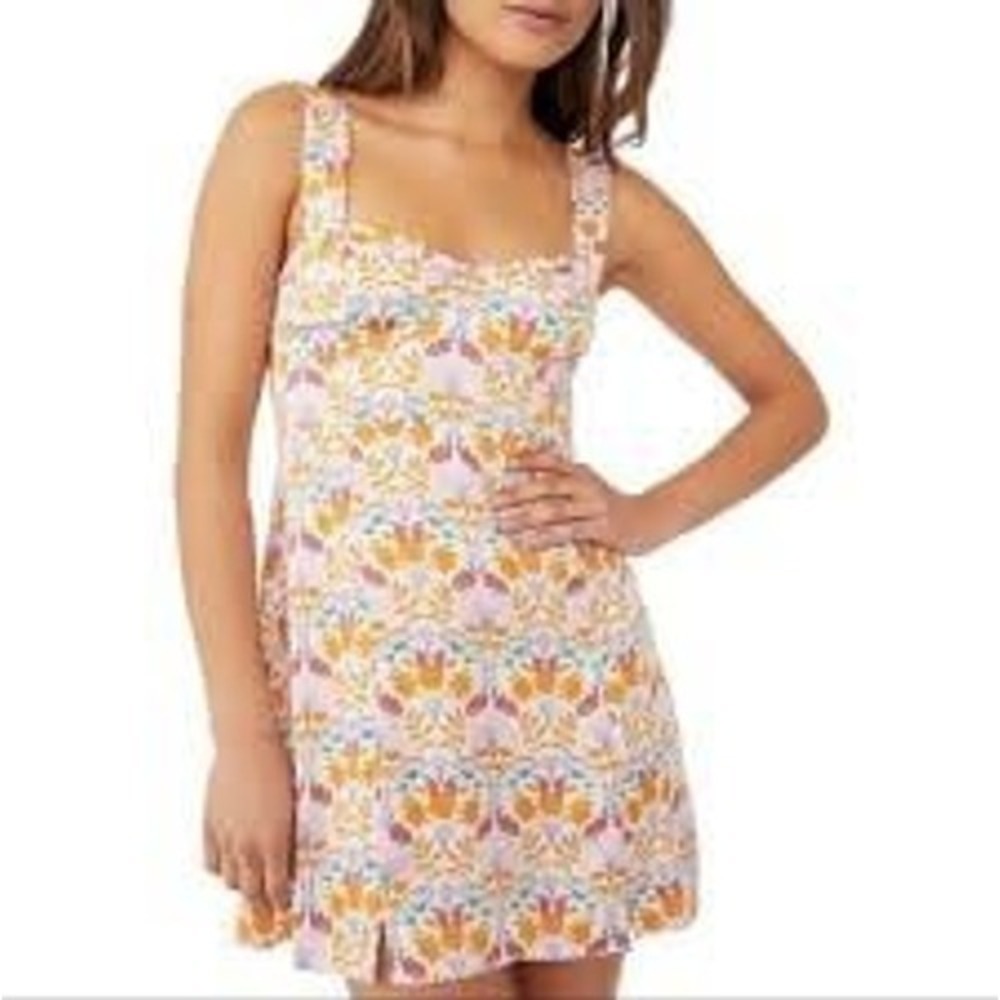 Free People Sasha Mini Dress floral print size medium